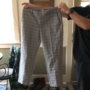 A New Day plaid slacks. Brand new, never worn. Size 8. Stretch. Have belt loops.